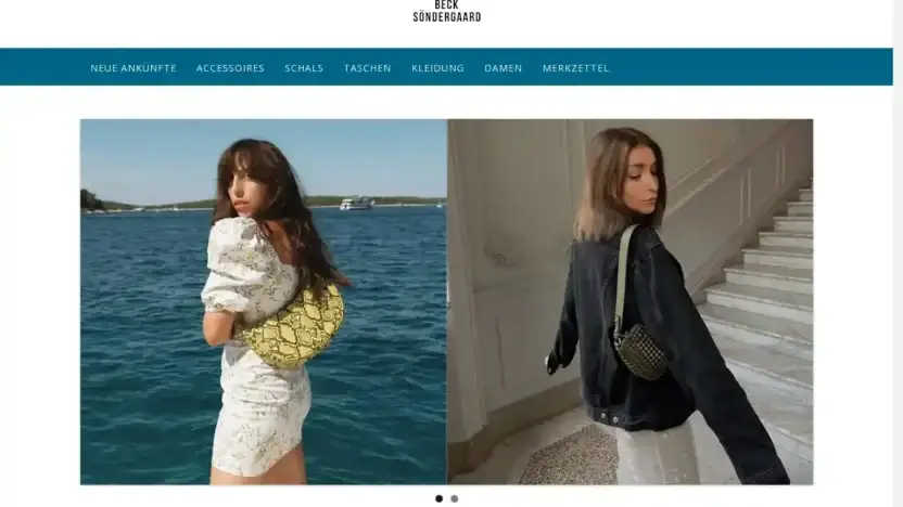 Screenshot of Non-Delivery scam website Alexandrabergier.com