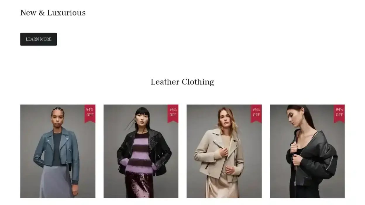 Screenshot of Non-Delivery scam website Allonlinevip.com