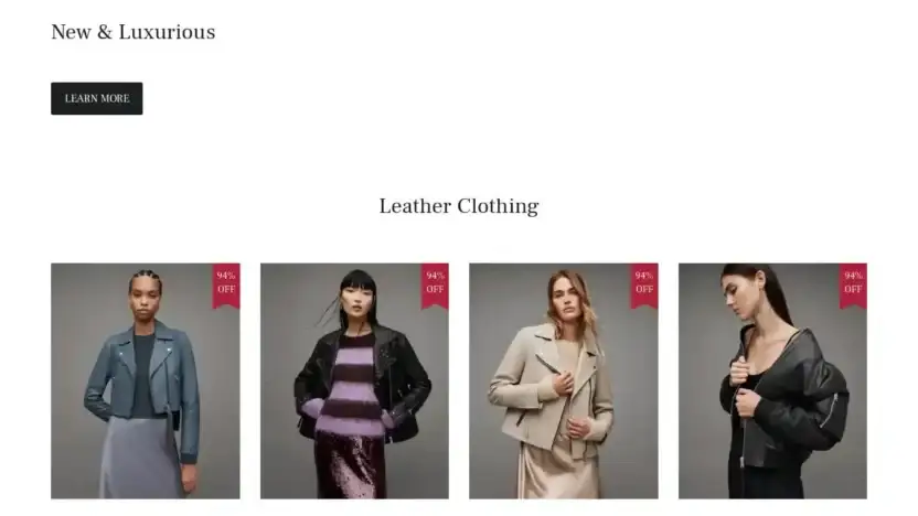 Screenshot of Non-Delivery scam website Allonlinevip.com