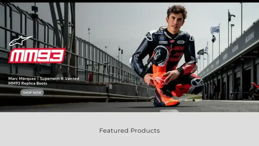 Screenshot of Non-Delivery scam website Alpinestarss-eu.shop