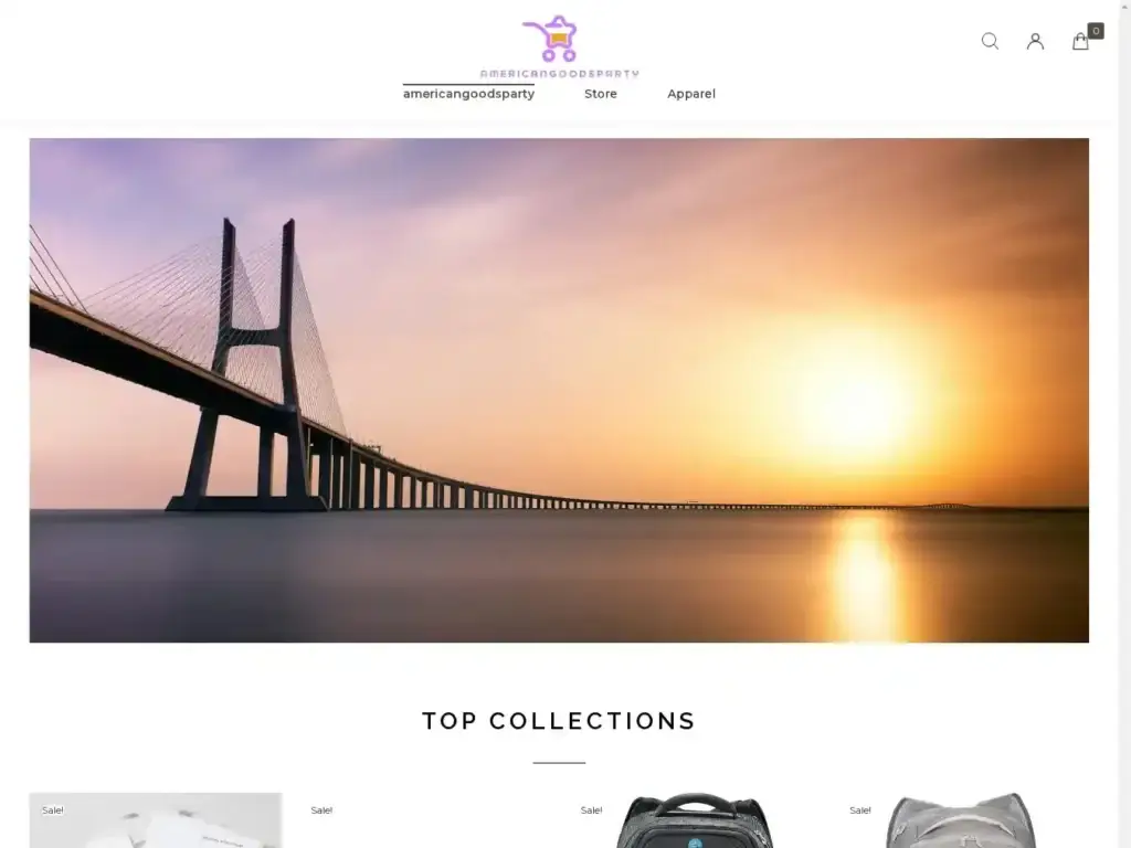 americangoodsparty-com Alternative Text