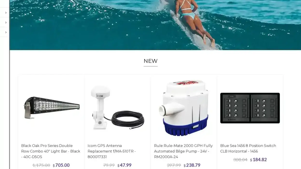 Screenshot of Non-Delivery scam website Anchorexpress.shop