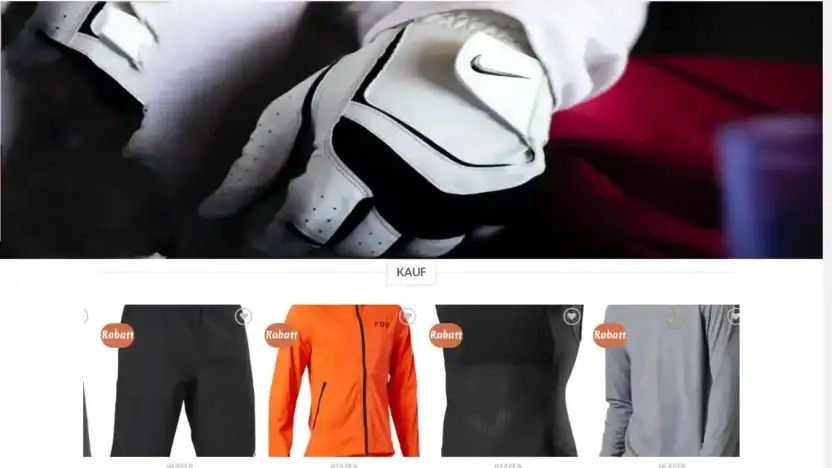 Screenshot of Non-Delivery scam website Angebotedefahrrad.com