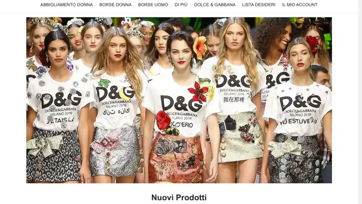 Screenshot of Non-Delivery scam website Antonellaalbasini.com