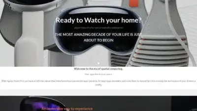 Screenshot of Non-Delivery scam website Applevisionproworld.com