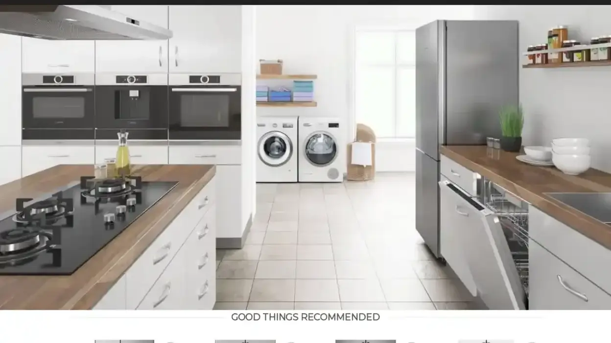 Screenshot of Non-Delivery scam website Appliancescafe.com