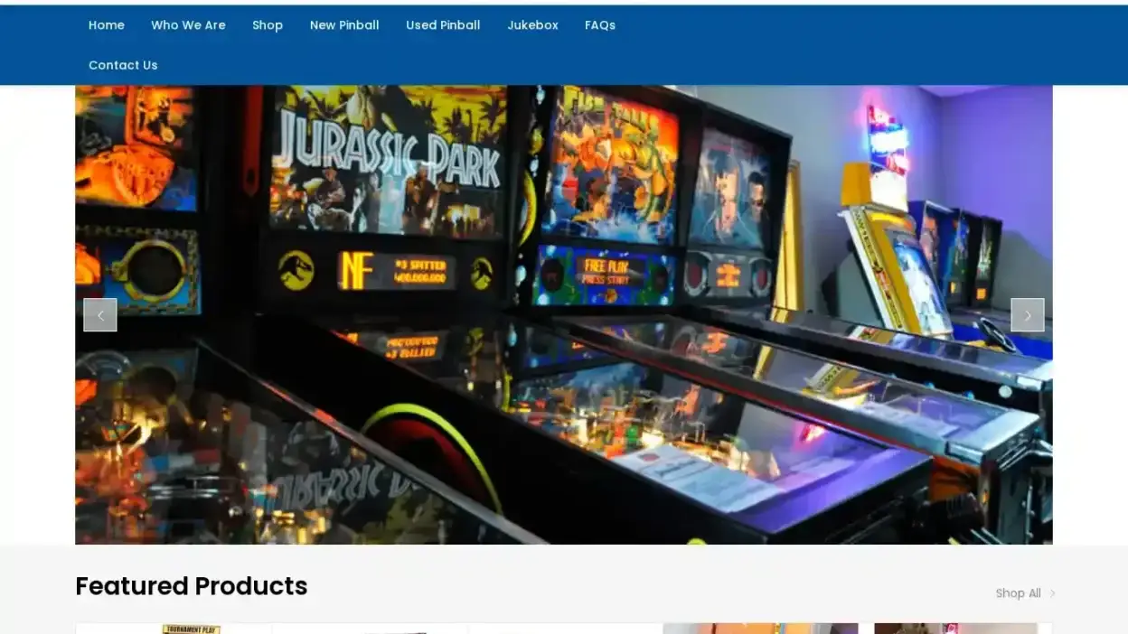 Screenshot of Non-Delivery scam website Arcadeamsterdambv.com