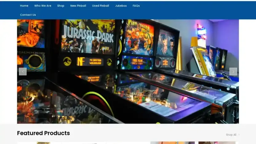 Screenshot of Non-Delivery scam website Arcadeamsterdambv.com