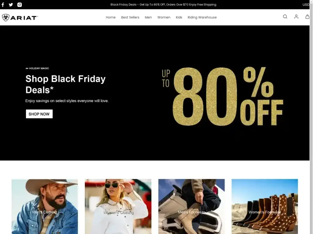 ariatofficial-com Alternative Text