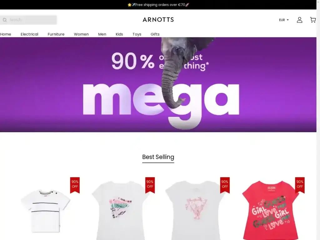 arnottssale-com Alternative Text