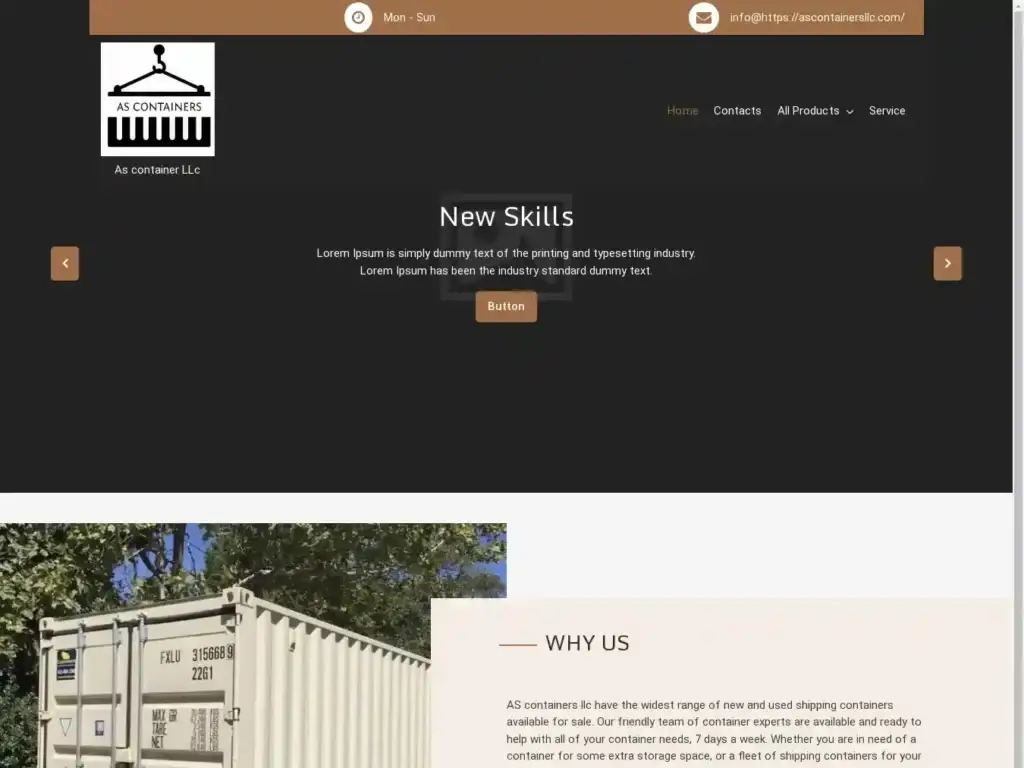 ascontainersllc-com Alternative Text