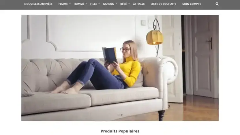 Screenshot of Non-Delivery scam website Asmontlouiscyclisme.fr