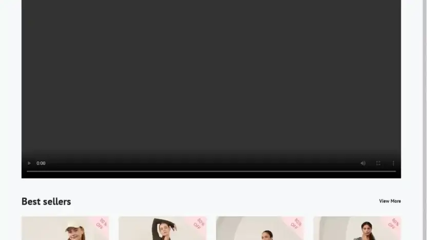 Screenshot of Non-Delivery scam website Athletagap-us.com