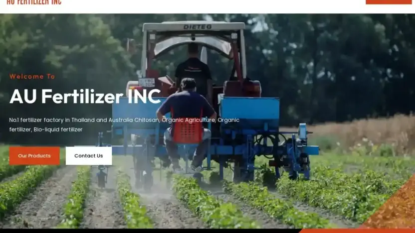 Screenshot of Non-Delivery scam website Aufertilizer.com