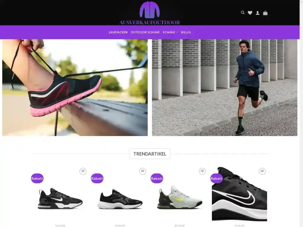 ausverkaufoutdoor-com Alternative Text