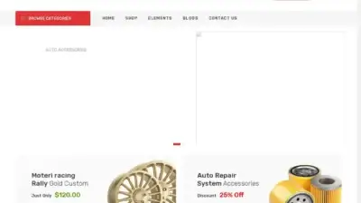 Screenshot of Automobile scam website Autocarsparepart.com