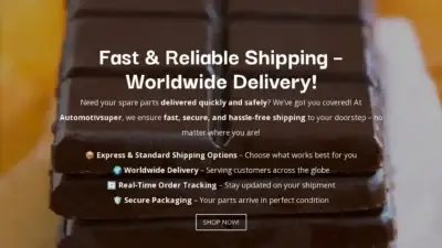 Screenshot of Automobile scam website Automotivsuper.com