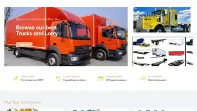 Screenshot of Automobile scam website Automotorcyclemegastore.com