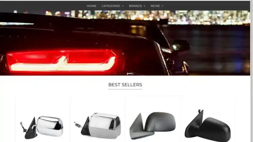 Screenshot of Non-Delivery scam website Autorim.shop