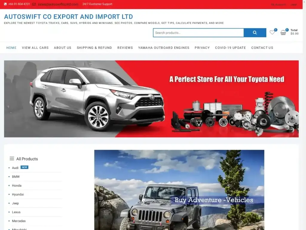 autoswiftcoltd-com Alternative Text