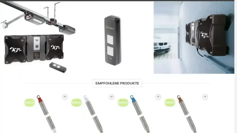 Screenshot of Non-Delivery scam website Autozubehorde.com