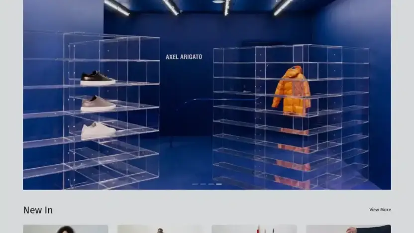 Screenshot of Non-Delivery scam website Axelarigatoasle.com