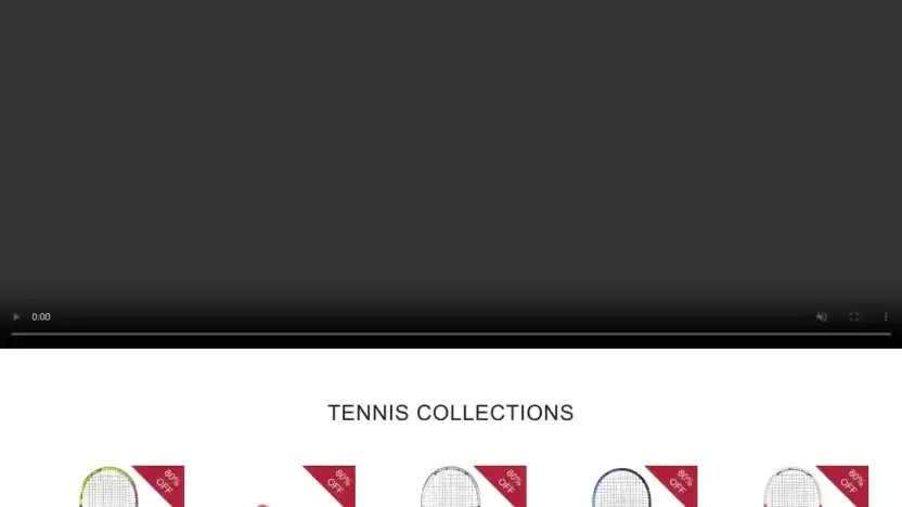 Screenshot of Non-Delivery scam website Babolatsale.shop