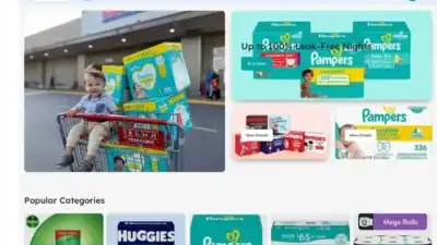 Screenshot of Non-Delivery scam website Babycaremart.us