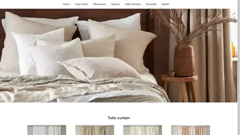 Screenshot of Non-Delivery scam website Bailetrading.shop