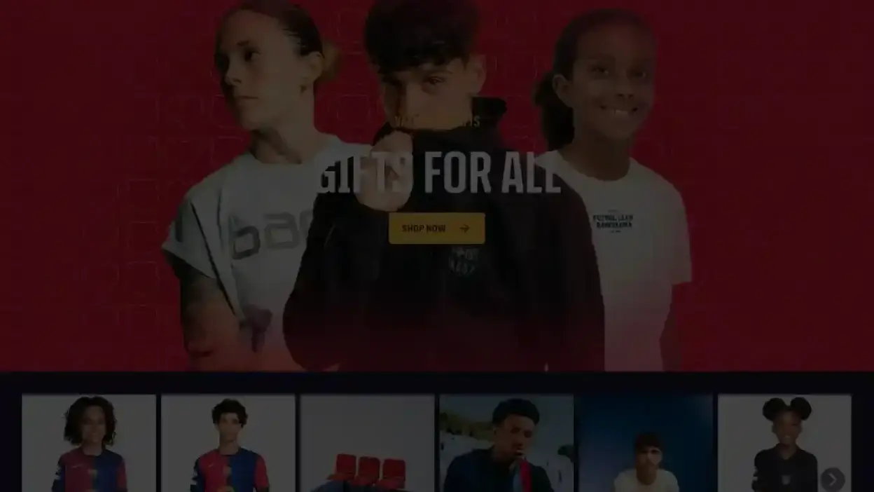 Screenshot of Non-Delivery scam website Barcelona-vip.shop