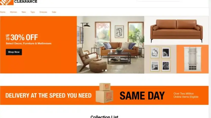 Screenshot of Non-Delivery scam website Bargainstoer.shop