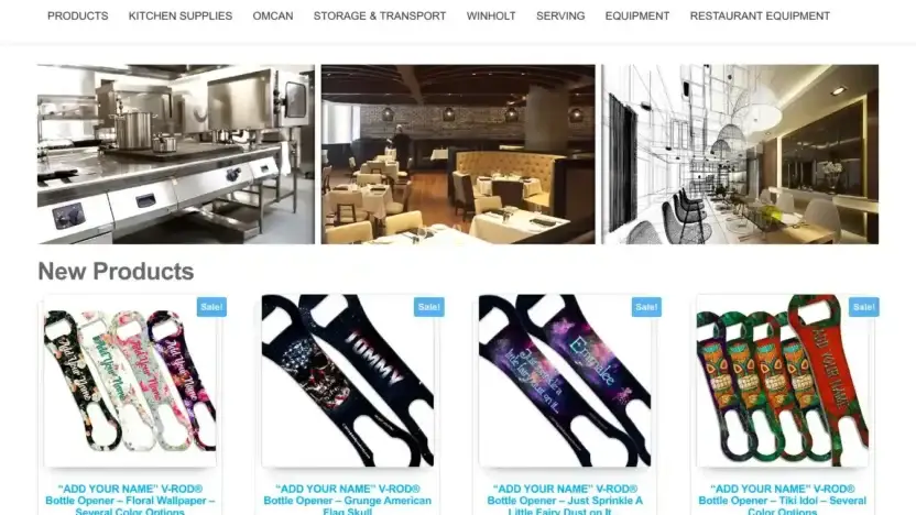 Screenshot of Non-Delivery scam website Bartoolshop.com