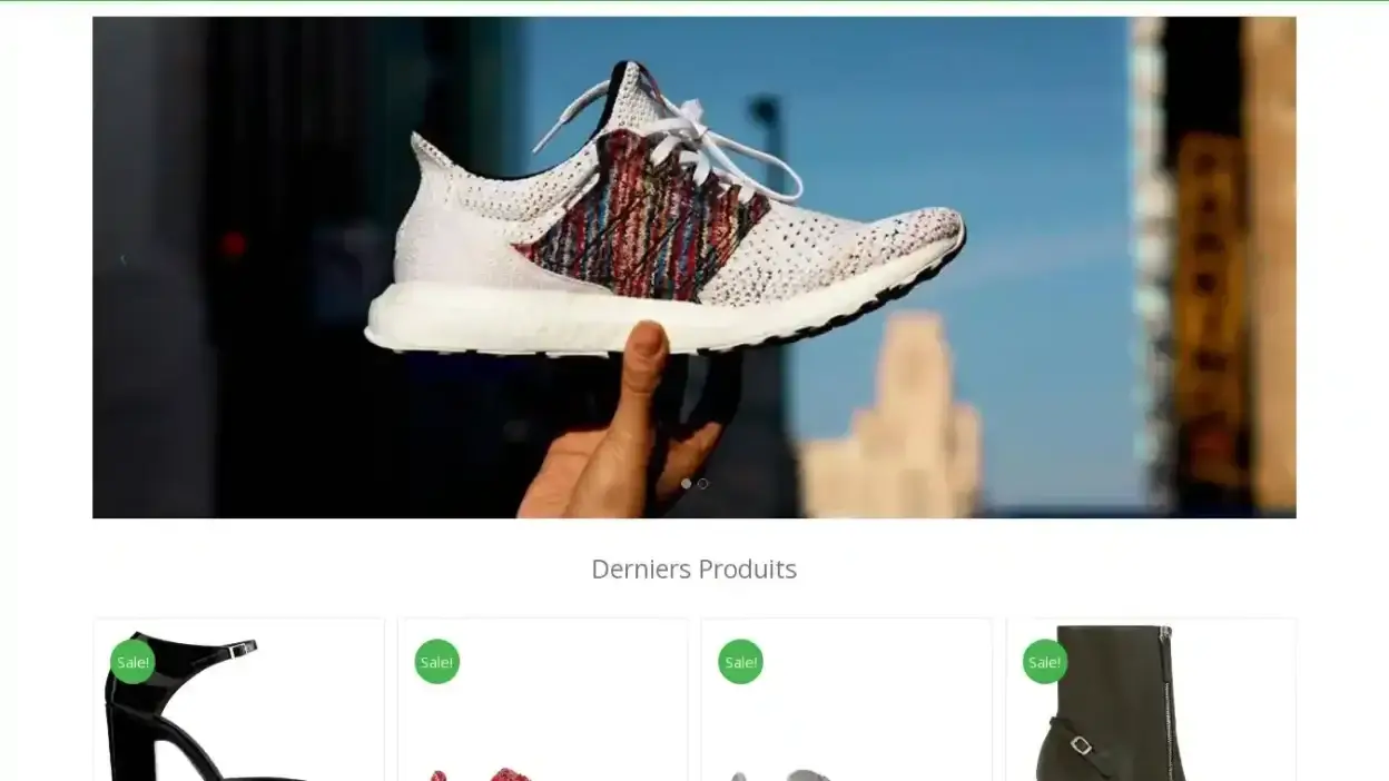 Screenshot of Non-Delivery scam website Bebej-team.fr
