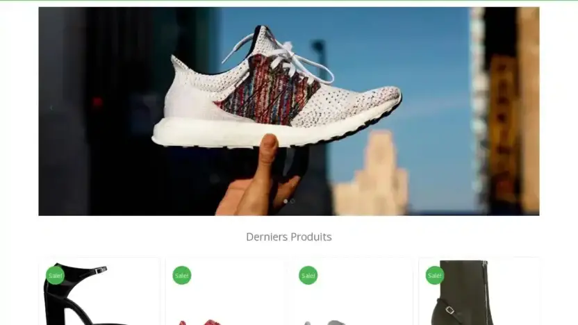 Screenshot of Non-Delivery scam website Bebej-team.fr