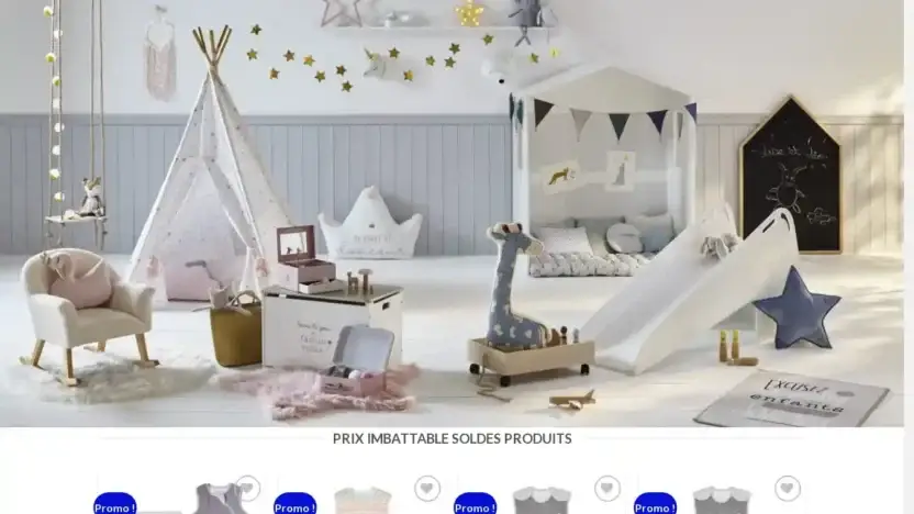 Screenshot of Non-Delivery scam website Bebepuericulture.com