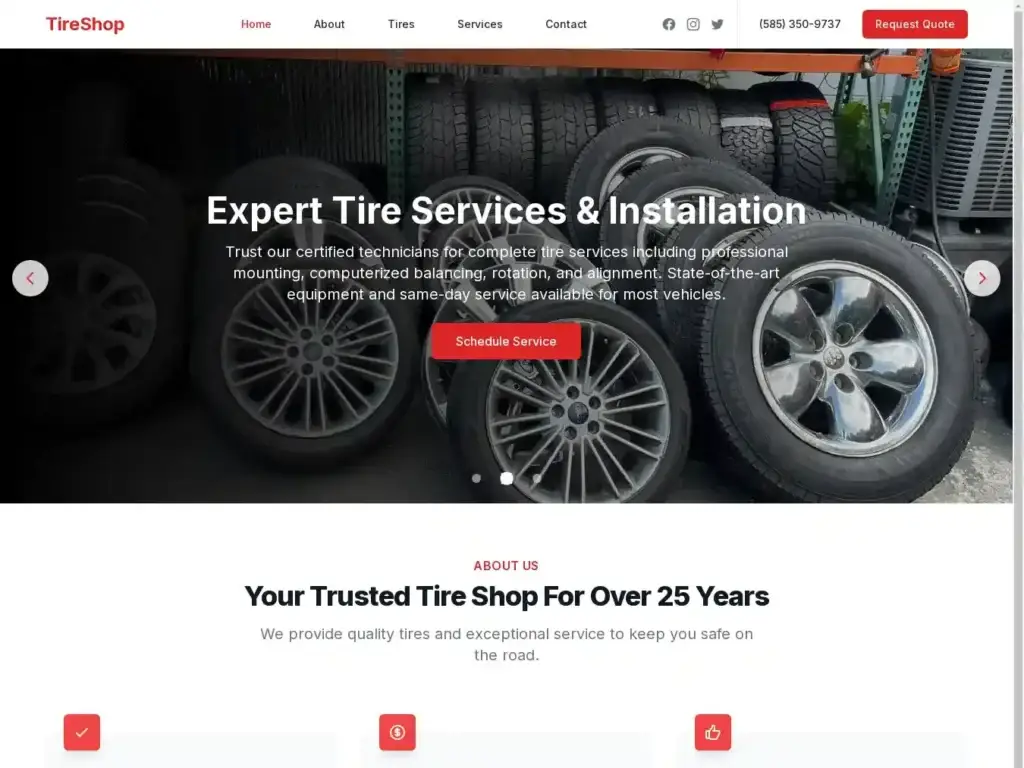 benzbesttiresshop-com Alternative Text