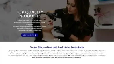 Screenshot of Non-Delivery scam website Bestestheticonlinesupply.com