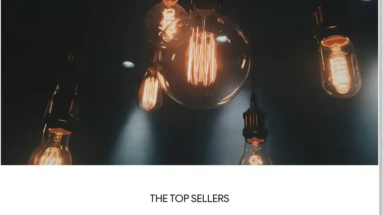 Screenshot of Non-Delivery scam website Bestlightingproduct.com