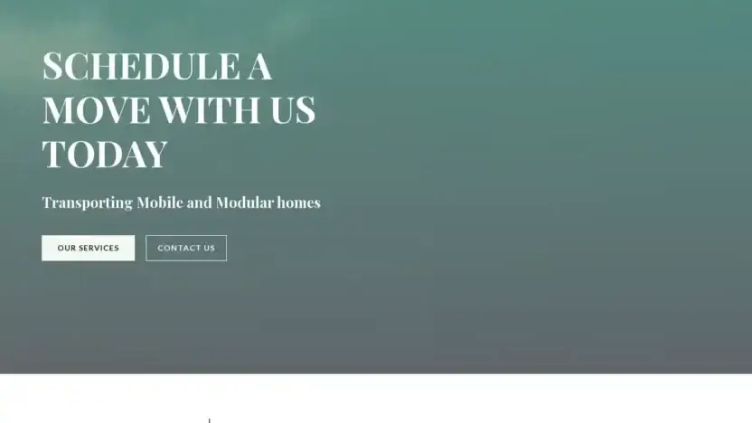 Screenshot of Non-Delivery scam website Bestmobilehomemovers.com