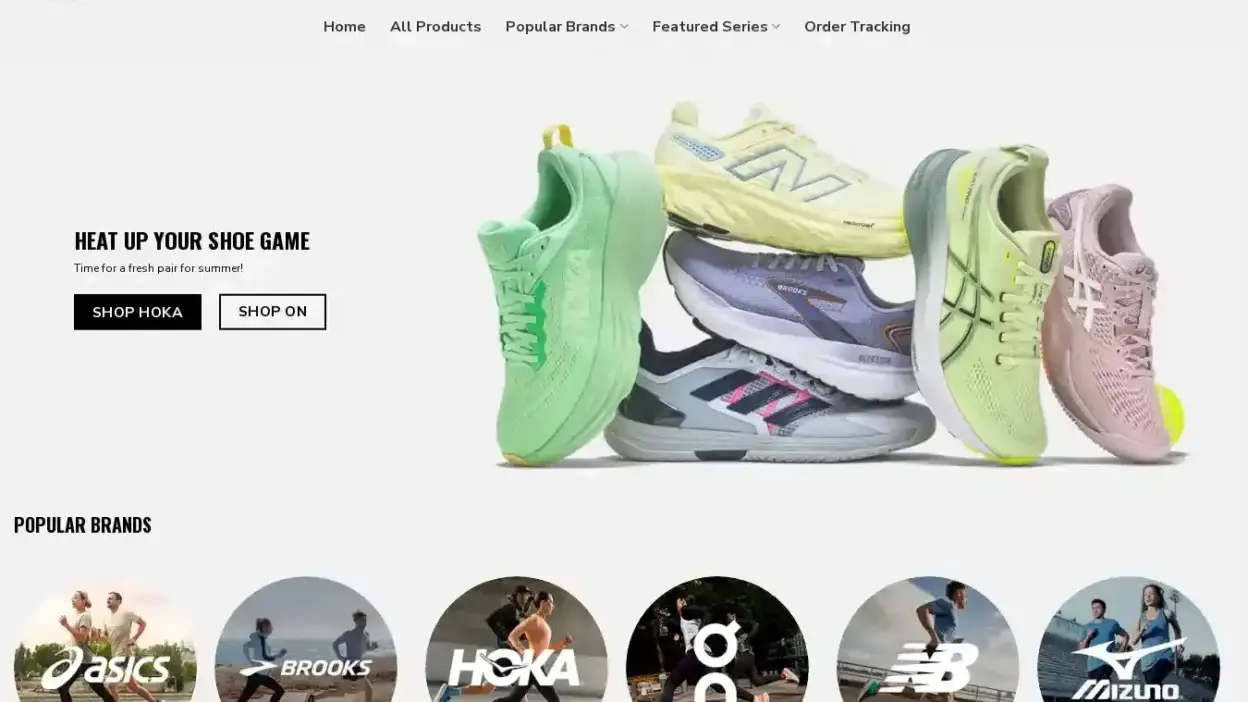 Screenshot of Non-Delivery scam website Bestviprunner.shop