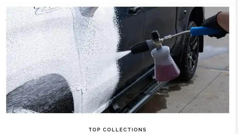 Screenshot of Non-Delivery scam website Bettercleaningsupplies.com