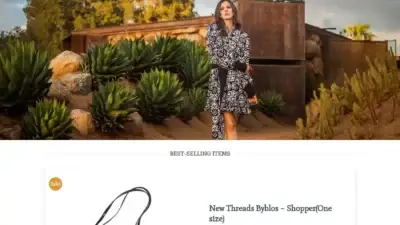 Screenshot of Fashion scam website Bfashionstyle.com