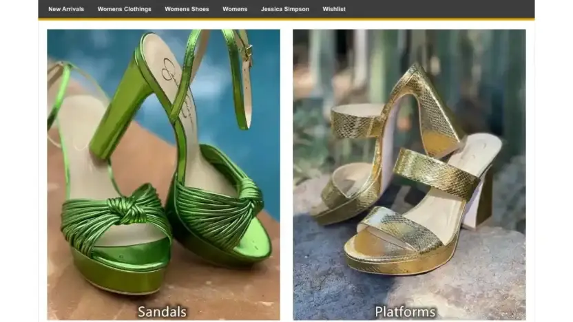 Screenshot of Non-Delivery scam website Bibistanzione.com