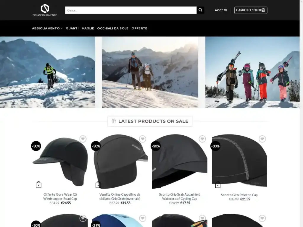 biciabbigliamento-com Alternative Text