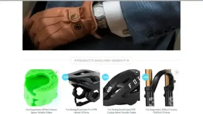 Screenshot of Non-Delivery scam website Bicifox.com