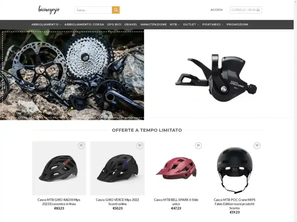 bicinegozio-com Alternative Text