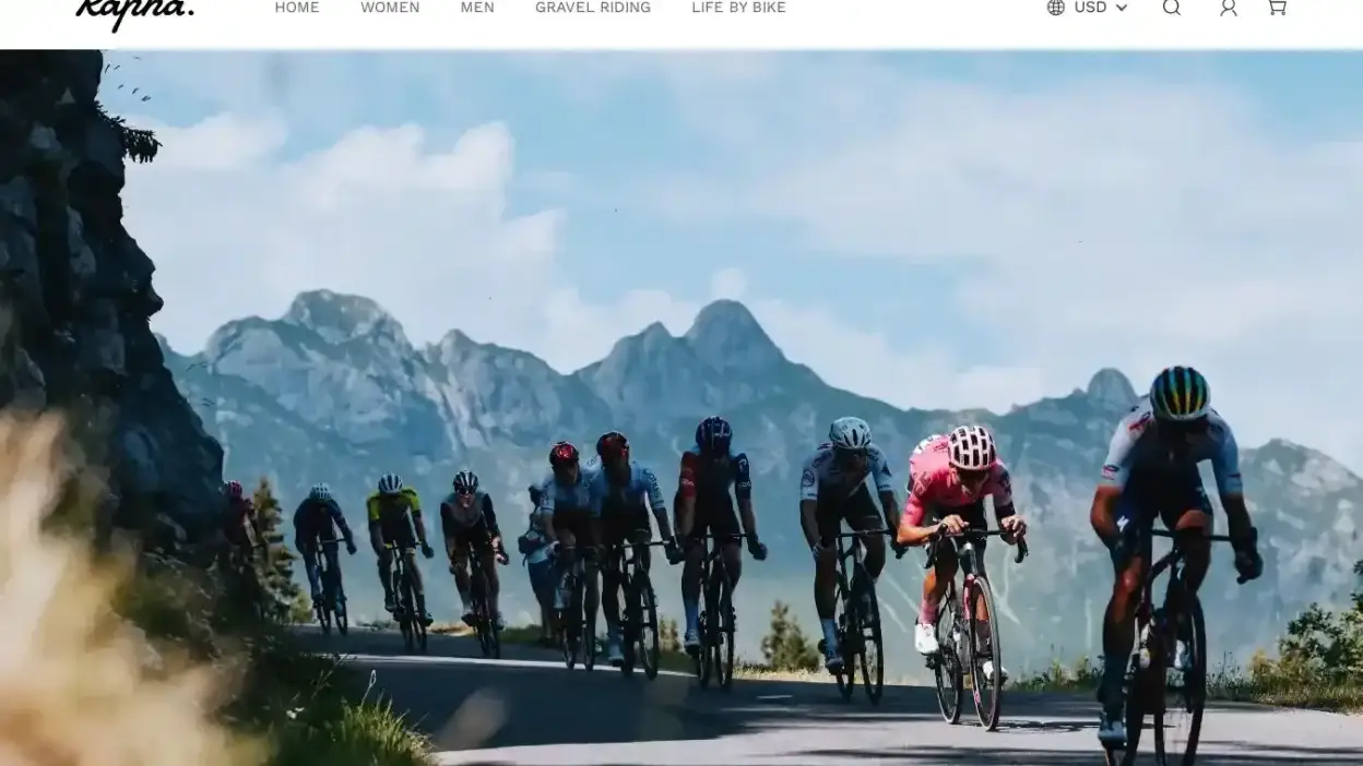 Screenshot of Non-Delivery scam website Bicyclesale.shop