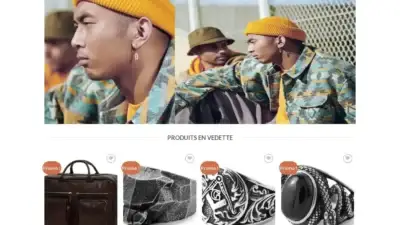 Screenshot of Non-Delivery scam website Bijouxrabais.com