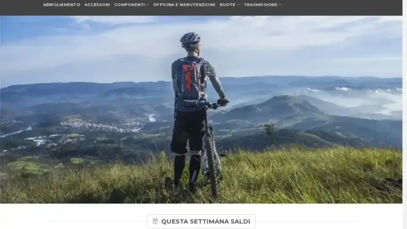 Screenshot of Non-Delivery scam website Bikeofferte.com