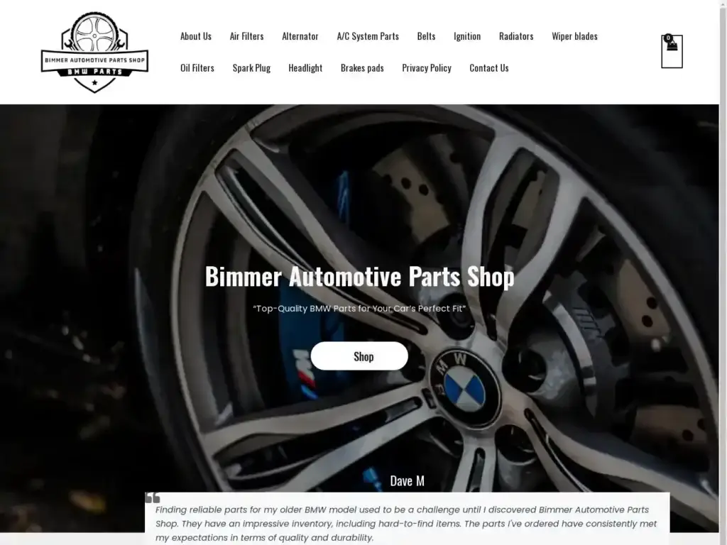 bimmerautomotivepartsshop-com Alternative Text